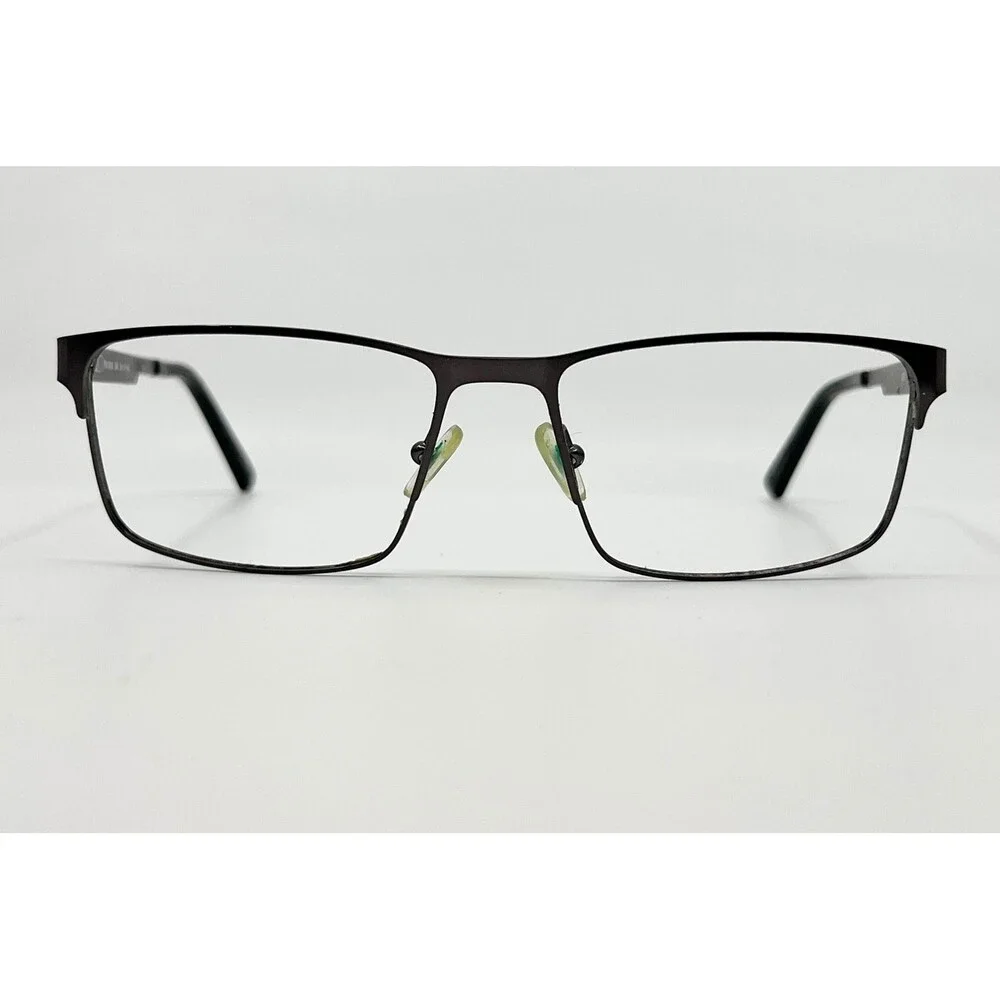 Robert Mitchel Eyeglasses Mens Brown RM 5000 GM Rectangular Metal 54-17-140